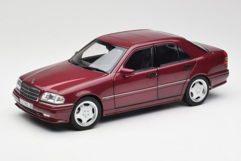 Mercedes AMG C36 W202 Almandine Κόκκινο Norev 1:18 B66040706 Μέταλλο