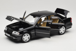 Mercedes C36 AMG W202 Obsidian Black Metallic Norev 1:18 183381 Μέταλλο - εικόνα 2 από 8