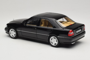 Mercedes C36 AMG W202 Obsidian Black Metallic Norev 1:18 183381 Μέταλλο - εικόνα 7 από 8