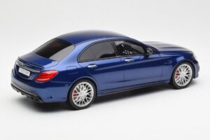 Mercedes AMG C63 S W205 Μπλε GT Spirit 1:18 ZM044 Ρητίνη - εικόνα 2 από 6