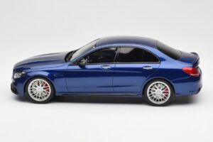 Mercedes AMG C63 S W205 Μπλε GT Spirit 1:18 ZM044 Ρητίνη - εικόνα 3 από 6