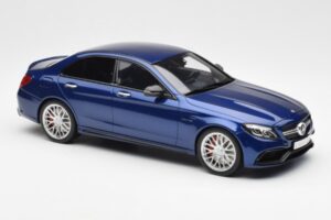 Mercedes AMG C63 S W205 Μπλε GT Spirit 1:18 ZM044 Ρητίνη - εικόνα 4 από 6