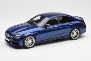Mercedes AMG C63 S W205 Μπλε GT Spirit 1:18 ZM044 Ρητίνη