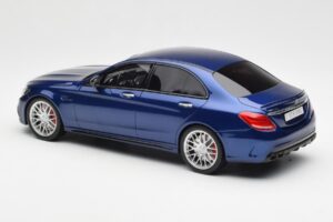 Mercedes AMG C63 S W205 Μπλε GT Spirit 1:18 ZM044 Ρητίνη - εικόνα 5 από 6