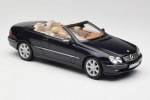 Mercedes CLK 500 W209 Καμπριολέ Σκούρο Μπλε Μεταλλικό Kyosho 1:18 B66962174 Μέταλλο - εικόνα 7 από 9