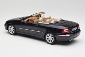Mercedes CLK 500 W209 Καμπριολέ Σκούρο Μπλε Μεταλλικό Kyosho 1:18 B66962174 Μέταλλο - εικόνα 8 από 9