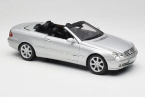 Mercedes CLK 500 Καμπριολέ Elegance A209 Ασημί Kyosho 1:18 B66962172 Μέταλλο - εικόνα 6 από 8