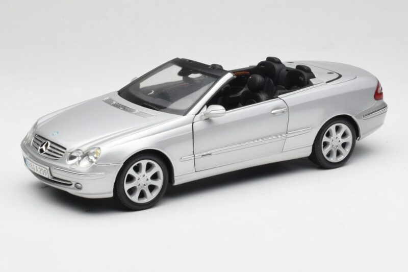 Mercedes CLK 500 Καμπριολέ Elegance A209 Ασημί Kyosho 1:18 B66962172 Μέταλλο