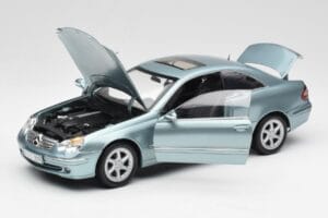 Mercedes CLK 500 W209 Ανοιχτό Μπλε Μεταλλικό Kyosho 1:18 B66962192 Μέταλλο - εικόνα 2 από 8