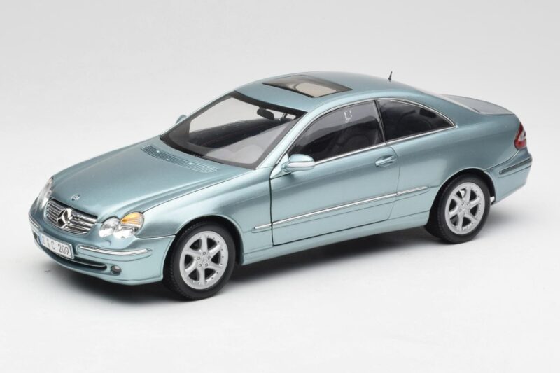 Mercedes CLK 500 W209 Ανοιχτό Μπλε Μεταλλικό Kyosho 1:18 B66962192 Μέταλλο