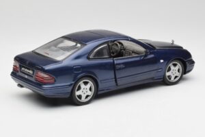 Mercedes CLK 55 AMG C209 Μπλε Μεταλλικό Anson 1:18 30343 Μέταλλο - εικόνα 3 από 8