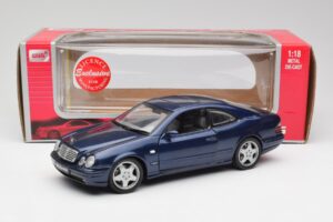 Mercedes CLK 55 AMG C209 Μπλε Μεταλλικό Anson 1:18 30343 Μέταλλο - εικόνα 8 από 8