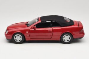 Mercedes CLK A208 Καμπριολέ Κόκκινο Anson 1:18 30338 Μέταλλο - εικόνα 4 από 8