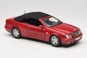 Mercedes CLK A208 Καμπριολέ Κόκκινο Anson 1:18 30338 Μέταλλο - εικόνα 6 από 8