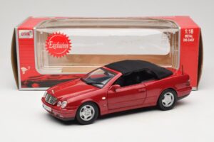 Mercedes CLK A208 Καμπριολέ Κόκκινο Anson 1:18 30338 Μέταλλο - εικόνα 8 από 8