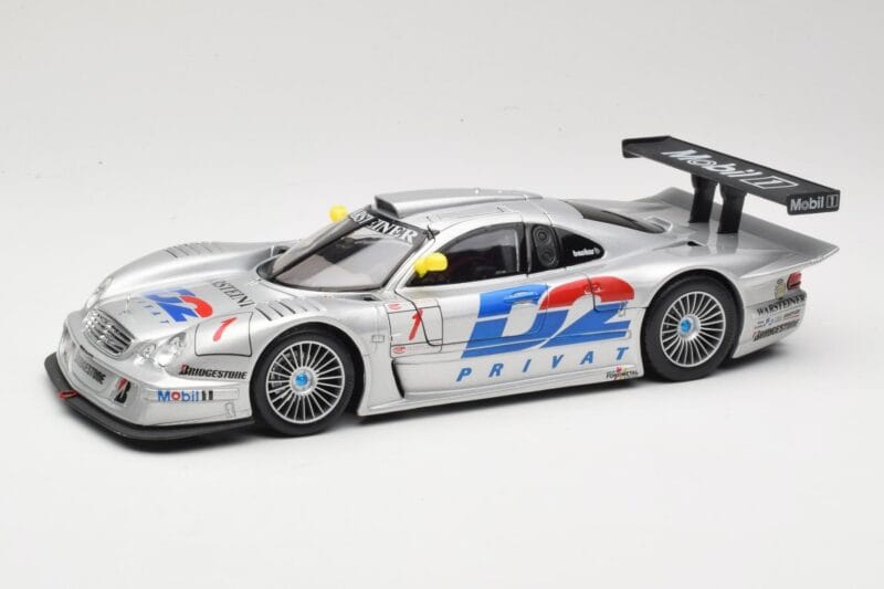 Mercedes CLK LM GT1 #1 AMG Mercedes K. Ludwig / R. Zonta FIA GT Championship 1998 Maisto 1:18 56053 Μέταλλο