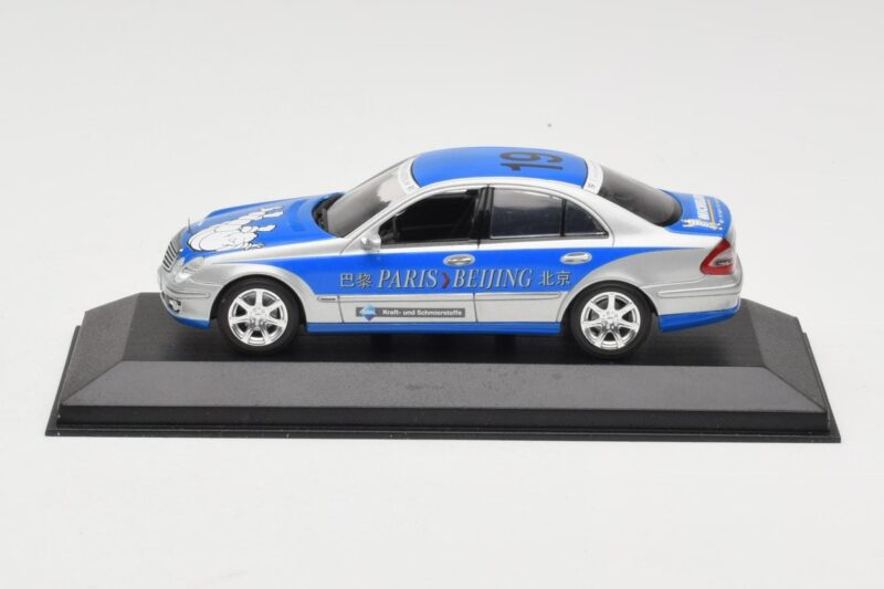 Mercedes E-Class W211 #19 Team Michelin Paris-Beijing 2006 Replacement Box Minichamps 1:43 B66962269-R Μέταλλο