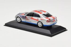 Mercedes E-Class W211 #11 Bluetec Paris-Beijing 2006 Minichamps 1:43 B66962267-R Μέταλλο - εικόνα 3 από 4