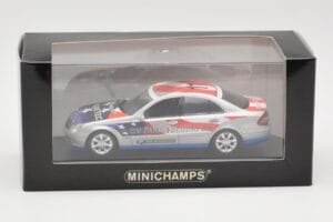 Mercedes E-Class W211 #11 Bluetec Paris-Beijing 2006 Minichamps 1:43 B66962267-R Μέταλλο - εικόνα 4 από 4