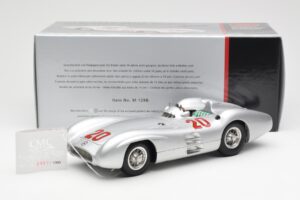 Mercedes W196 Streamliner #20 K. Kling French GP 1954 CMC 1:18 M-128B Μέταλλο - εικόνα 6 από 6