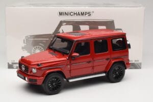 Mercedes G 500 W463 Κόκκινο Minichamps 1:18 110037101 Μέταλλο - εικόνα 8 από 8