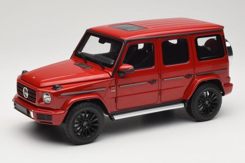 Mercedes G 500 W463 Κόκκινο Minichamps 1:18 110037101 Μέταλλο