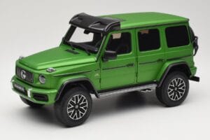 Mercedes G 63 AMG 4x4 Squared Green Hell Magno Almost Real 1:18 820821 Μέταλλο