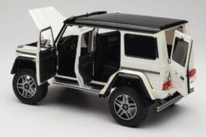Mercedes G 63 AMG 4x4 Squared Polar White Almost Real 1:18 820203 Μέταλλο - εικόνα 5 από 8