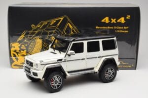 Mercedes G 63 AMG 4x4 Squared Polar White Almost Real 1:18 820203 Μέταλλο - εικόνα 8 από 8