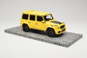 Mercedes Brabus 850 6.0 Widestar G63 W463 Electric Beam Yellow Minichamps 1:18 107032402 Μέταλλο - εικόνα 4 από 6