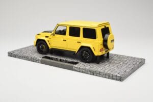 Mercedes Brabus 850 6.0 Widestar G63 W463 Electric Beam Yellow Minichamps 1:18 107032402 Μέταλλο - εικόνα 5 από 6