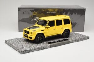 Mercedes Brabus 850 6.0 Widestar G63 W463 Electric Beam Yellow Minichamps 1:18 107032402 Μέταλλο - εικόνα 6 από 6