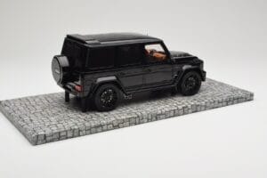 Mercedes Brabus 850 6.0 Widestar G63 W463 Obsidian Black Metallic Minichamps 1:18 107032400 Μέταλλο - εικόνα 2 από 6