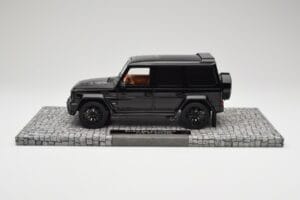 Mercedes Brabus 850 6.0 Widestar G63 W463 Obsidian Black Metallic Minichamps 1:18 107032400 Μέταλλο - εικόνα 3 από 6