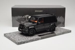 Mercedes Brabus 850 6.0 Widestar G63 W463 Obsidian Black Metallic Minichamps 1:18 107032400 Μέταλλο - εικόνα 6 από 6