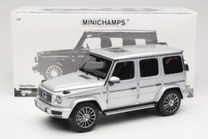 Mercedes G-Class G 500 W463A Iridium Silver Metallic Minichamps 1:18 113037112 Μέταλλο - εικόνα 8 από 8