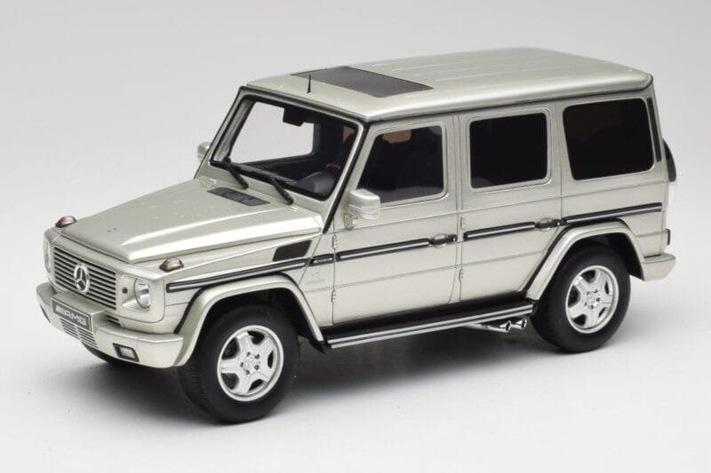 Mercedes G-Class G55 AMG W463 Iridium Ασημί Otto 1:18 OT1126 Ρητίνη