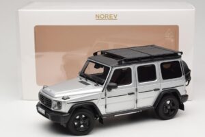 Mercedes G-Class W463 Iridium Silver Norev 1:18 183030 Μέταλλο - εικόνα 8 από 8