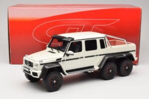 Mercedes AMG G63 6x6 W463 Λευκό GT Spirit 1:18 GT100 Ρητίνη - εικόνα 6 από 6