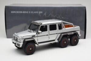 Mercedes AMG G63 W463 6x6 Iridium Ασημί AUTOart 1:18 76301 Σύνθετο - εικόνα 8 από 8