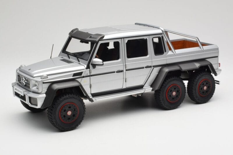 Mercedes AMG G63 W463 6x6 Iridium Ασημί AUTOart 1:18 76301 Σύνθετο