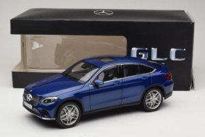 Mercedes GLC X253 Coupe Μπλε iScale 1:18 B66960805 Μέταλλο - εικόνα 8 από 8