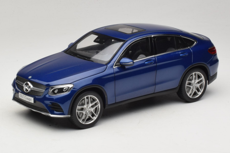 Mercedes GLC X253 Coupe Μπλε iScale 1:18 B66960805 Μέταλλο
