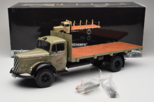 Mercedes L6600 Rungewagen Γκρι Μαύρο Minichamps 1:18 109031050-R1 Μέταλλο - εικόνα 9 από 9