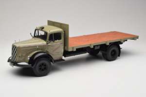 Mercedes L6600 Rungewagen Γκρι Μαύρο Minichamps 1:18 109031050 Μέταλλο