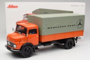 Mercedes L911 Πορτοκαλί Schuco 1:18 450044700 Μέταλλο - εικόνα 8 από 8