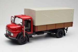 Mercedes L 911 Κόκκινο Schuco 1:18 450016400 Μέταλλο - εικόνα 2 από 8