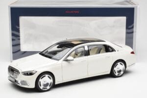 Mercedes Maybach S680 4Matic X223 Diamond Λευκό Norev 1:18 183918 Μέταλλο - εικόνα 8 από 8