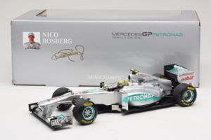 Mercedes MGP W02 #8 N. Rosberg Mercedes GP 2011 Minichamps 1:18 110110008 Μέταλλο - εικόνα 7 από 7