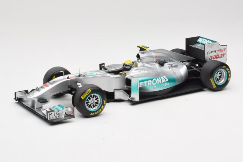 Mercedes MGP W02 #8 N. Rosberg Mercedes GP Showcar 2011 Minichamps 1:18 110110078 Μέταλλο